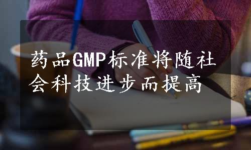 药品GMP标准将随社会科技进步而提高