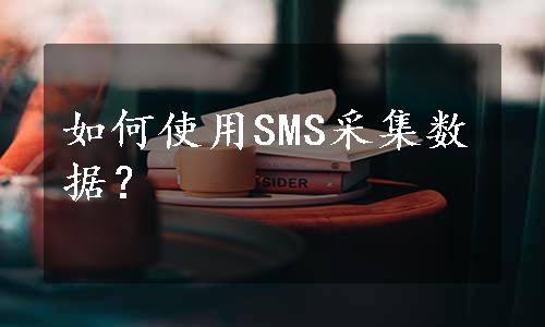 如何使用SMS采集数据？