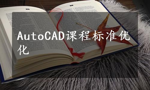 AutoCAD课程标准优化