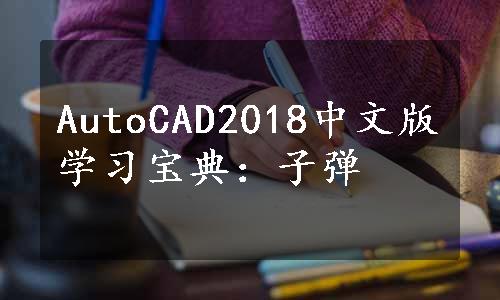 AutoCAD2018中文版学习宝典：子弹