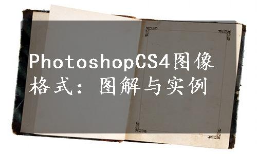 PhotoshopCS4图像格式：图解与实例
