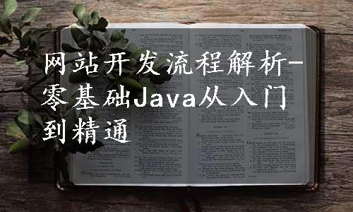 网站开发流程解析-零基础Java从入门到精通