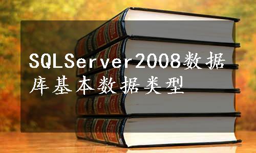 SQLServer2008数据库基本数据类型