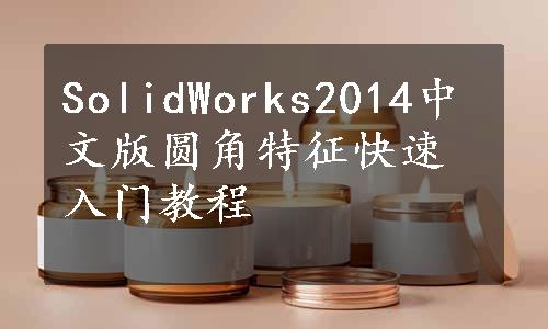 SolidWorks2014中文版圆角特征快速入门教程