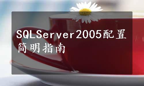 SQLServer2005配置简明指南