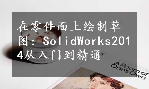 在零件面上绘制草图：SolidWorks2014从入门到精通