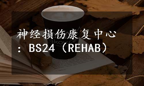 神经损伤康复中心：BS24（REHAB）