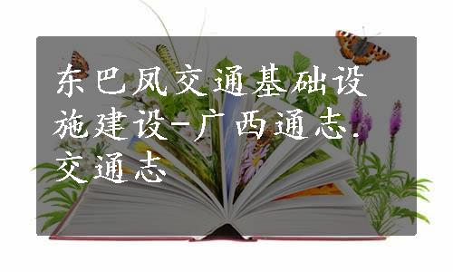 东巴凤交通基础设施建设-广西通志.交通志