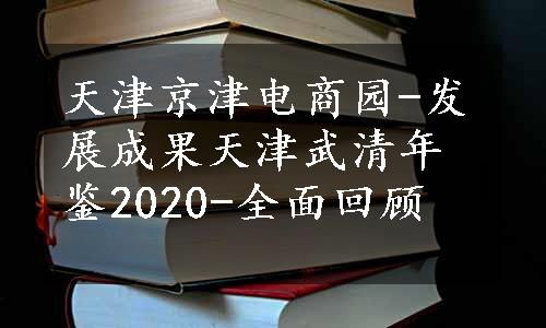 天津京津电商园-发展成果
天津武清年鉴2020-全面回顾