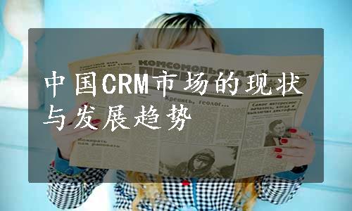 中国CRM市场的现状与发展趋势