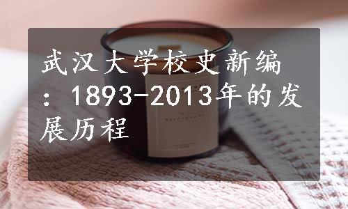 武汉大学校史新编：1893-2013年的发展历程