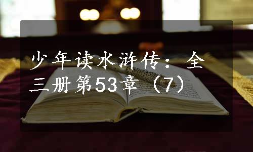 少年读水浒传：全三册第53章（7）