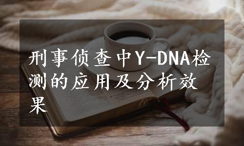 刑事侦查中Y-DNA检测的应用及分析效果