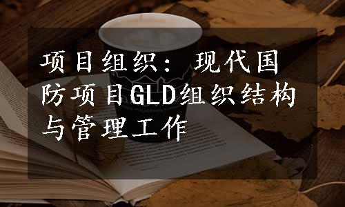 项目组织: 现代国防项目GLD组织结构与管理工作